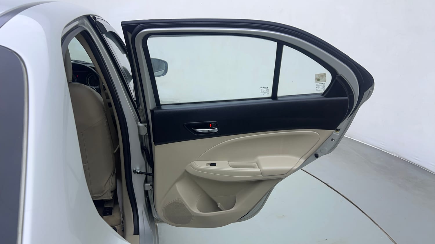 Used 2019 Maruti Suzuki Dzire VXi AMT Petrol Automatic interior RIGHT REAR DOOR OPEN VIEW