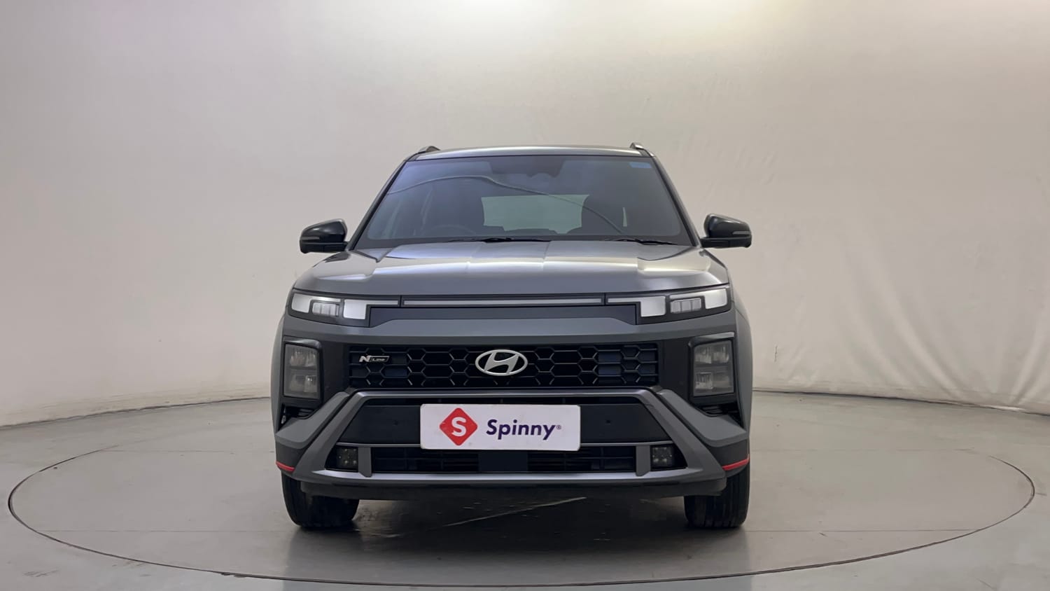Used 2025 Hyundai Creta N-Line N10 1.5 Turbo MT Dual Tone Petrol Manual exterior FRONT VIEW