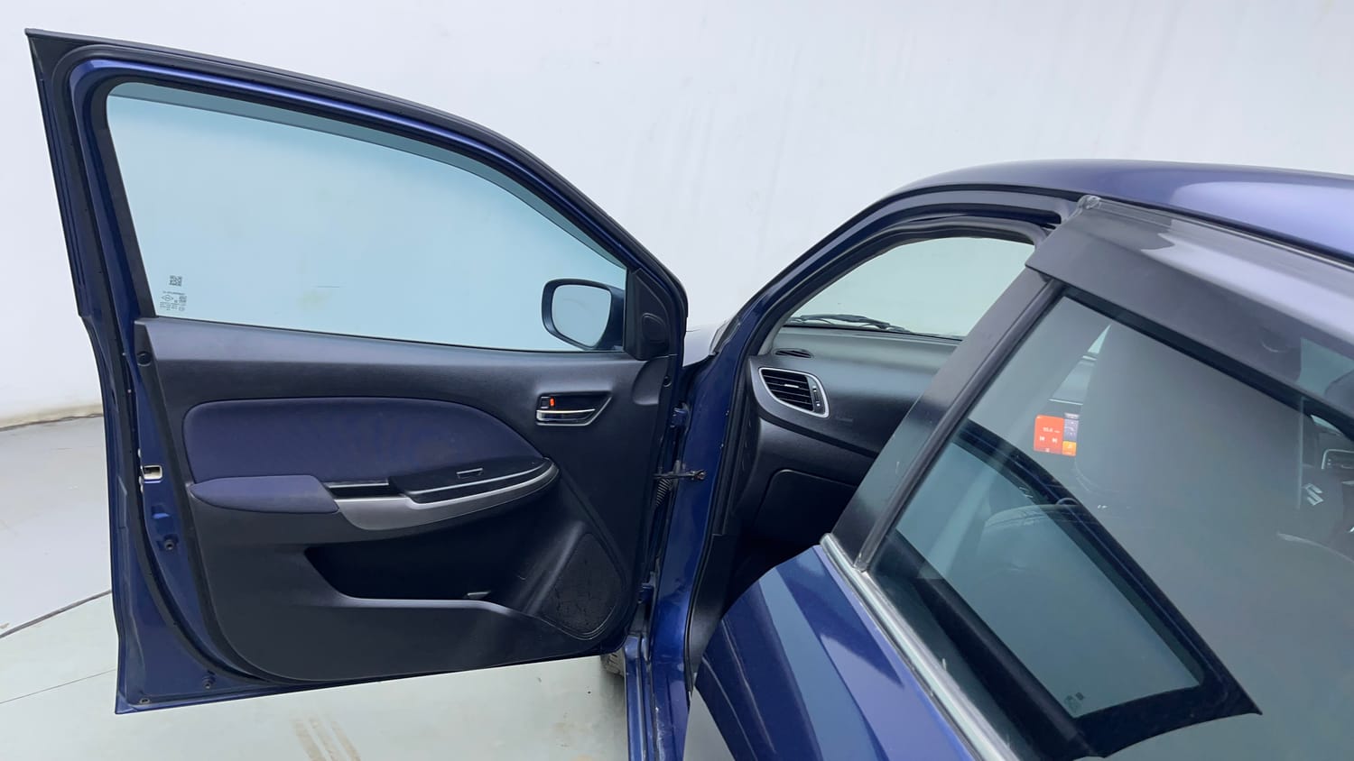 Used 2020 Maruti Suzuki Baleno Zeta Automatic Petrol Automatic interior LEFT FRONT DOOR OPEN VIEW