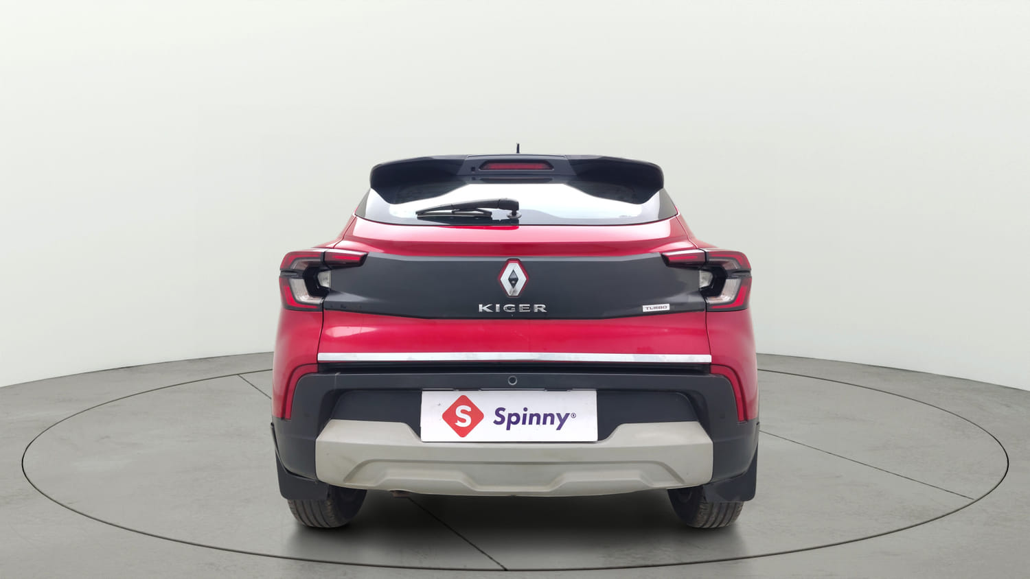 Used 2021 Renault Kiger RXZ Turbo CVT Dual Tone Petrol Automatic exterior BACK VIEW