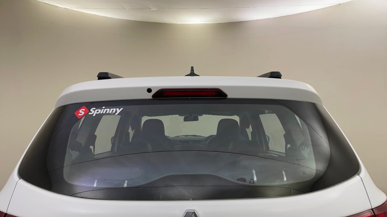Used 2021 Renault Triber RXE Petrol Manual exterior BACK WINDSHIELD VIEW