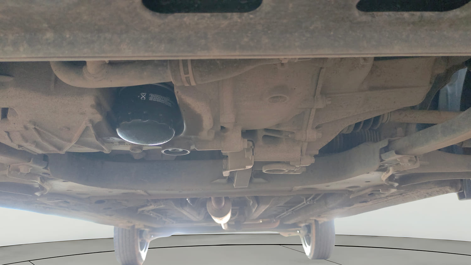 Used 2021 Renault Kiger RXT MT Petrol Manual extra FRONT LEFT UNDERBODY VIEW