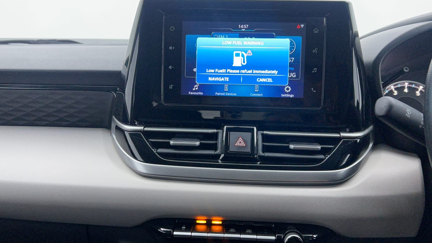 Used 2026 Maruti Suzuki Victoris LXI MT 2W Petrol Manual interior MUSIC SYSTEM & AC CONTROL VIEW