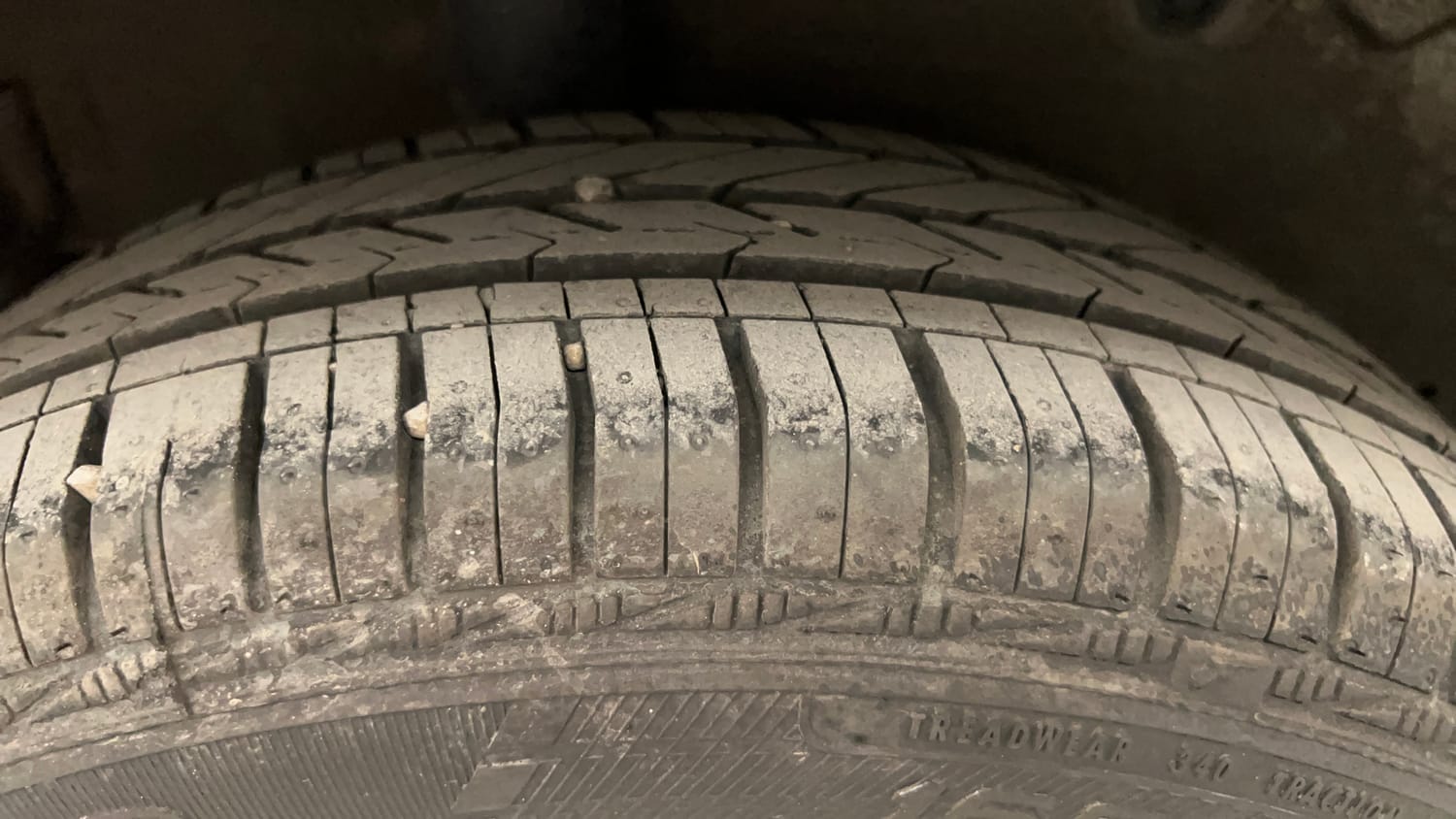 Used 2017 Maruti Suzuki Celerio VXi AMT Petrol Automatic tyres RIGHT REAR TYRE TREAD VIEW