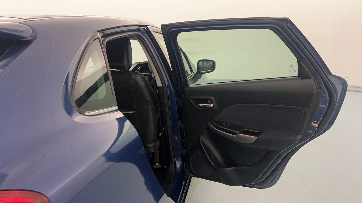 Used 2020 Maruti Suzuki Baleno Alpha Petrol Manual interior RIGHT REAR DOOR OPEN VIEW