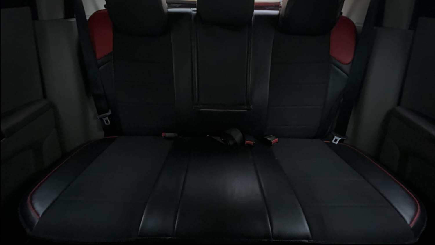 Used 2017 Mahindra KUV100 K6+ 5 STR Petrol Manual interior REAR SEAT CONDITION VIEW