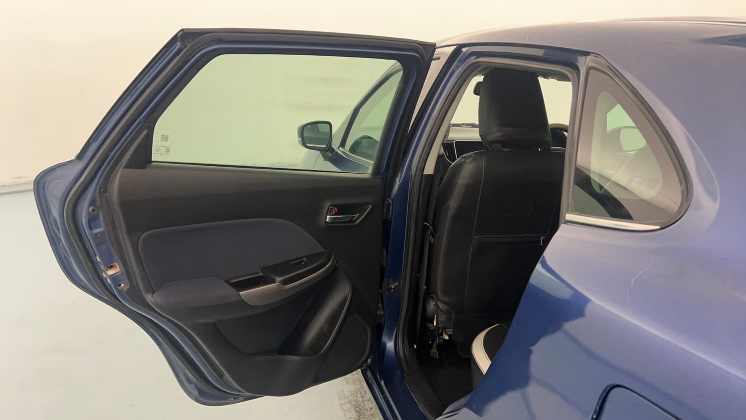 Used 2020 Maruti Suzuki Baleno Alpha Petrol Manual interior LEFT REAR DOOR OPEN VIEW