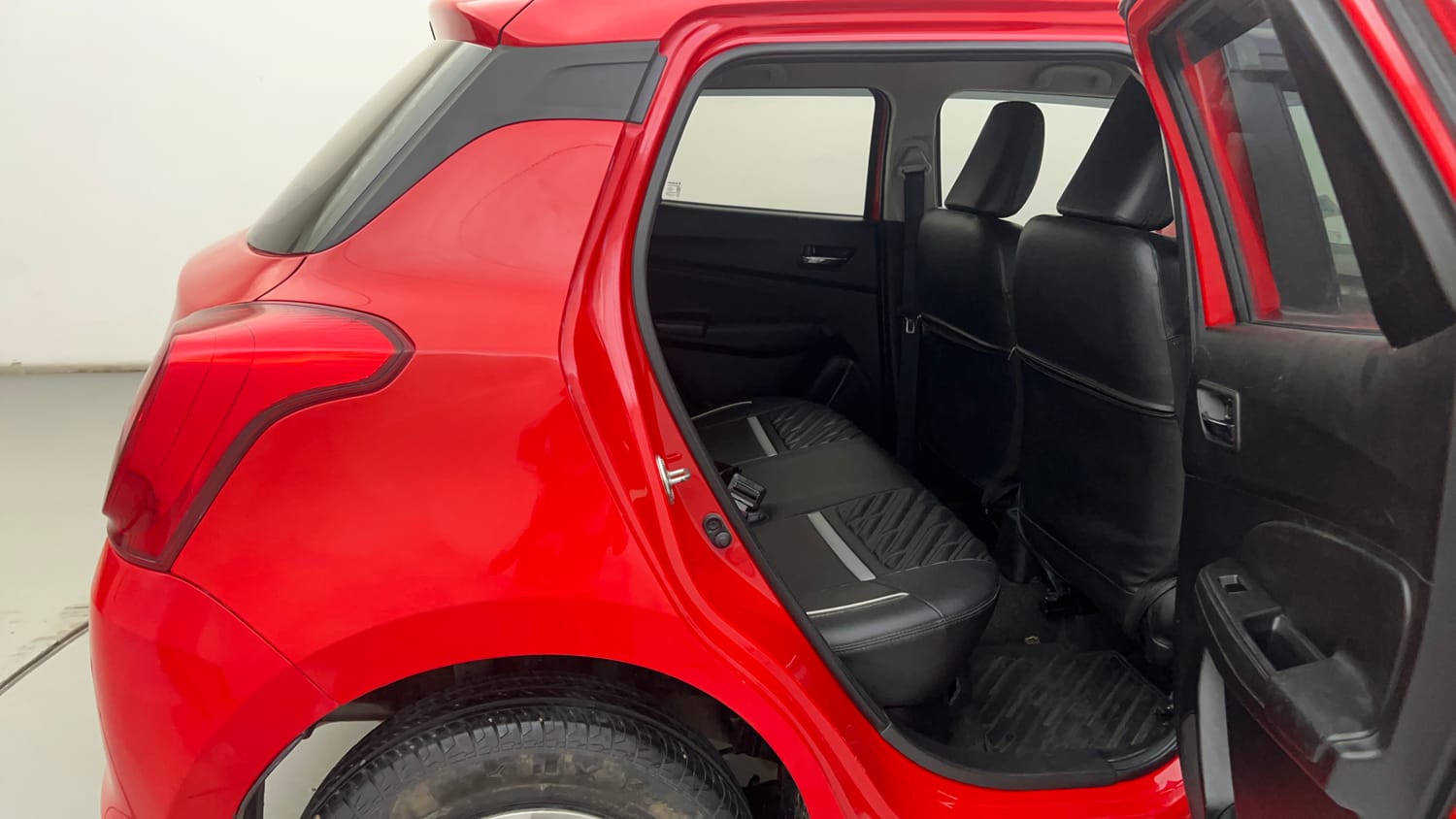 Used 2023 Maruti Suzuki Swift VXi Petrol Manual interior RIGHT SIDE REAR DOOR CABIN VIEW