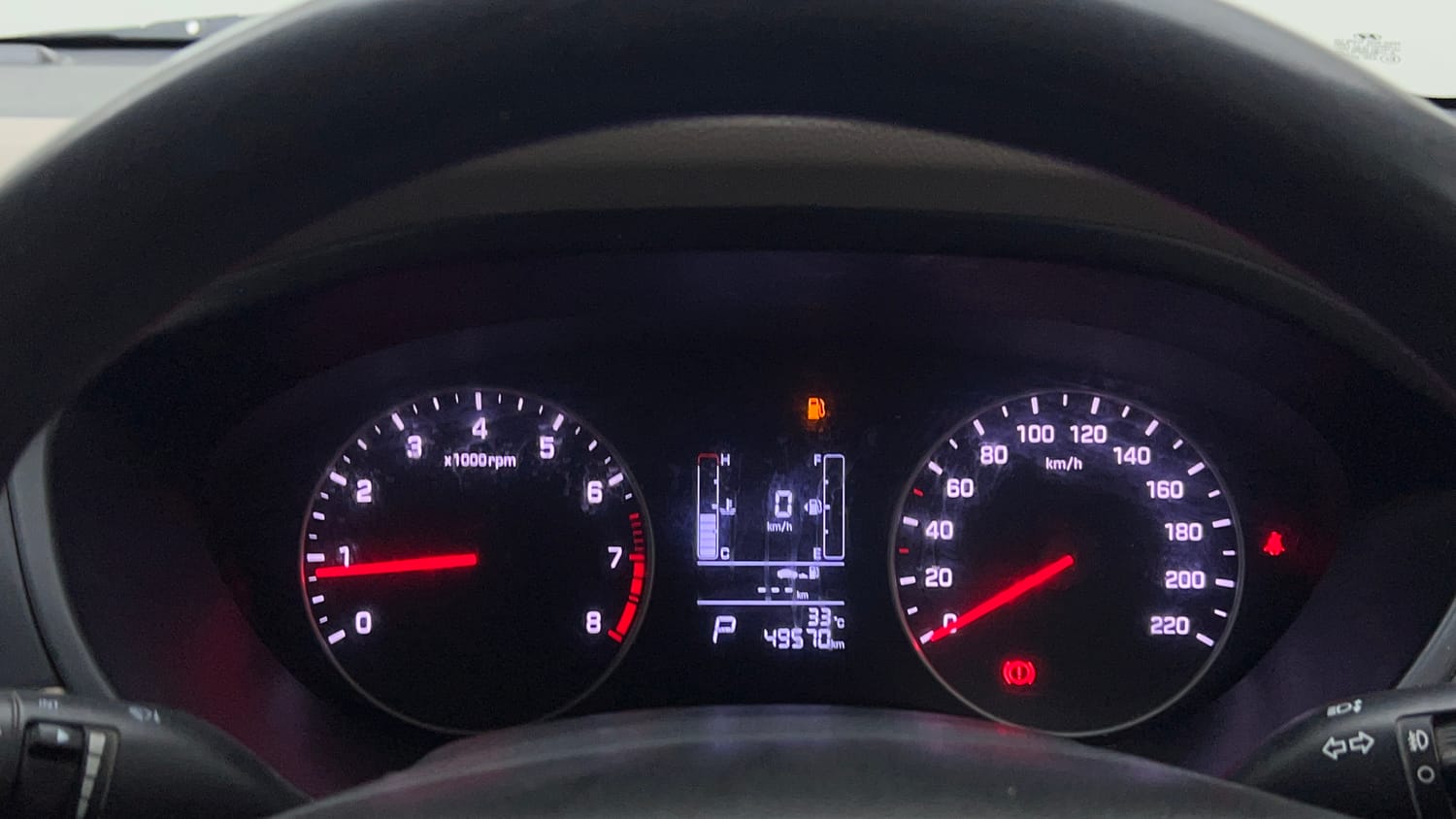 Used 2019 Hyundai Elite i20 Asta 1.2 AT Petrol Automatic interior CLUSTERMETER VIEW
