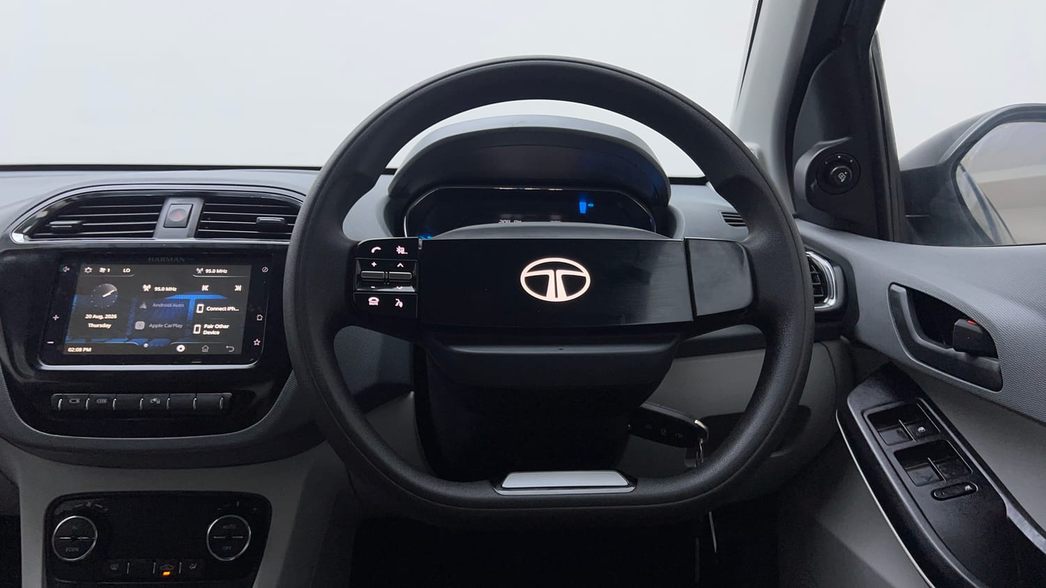 Used 2026 Tata Tiago EV XT Medium Range Electric Automatic interior STEERING VIEW
