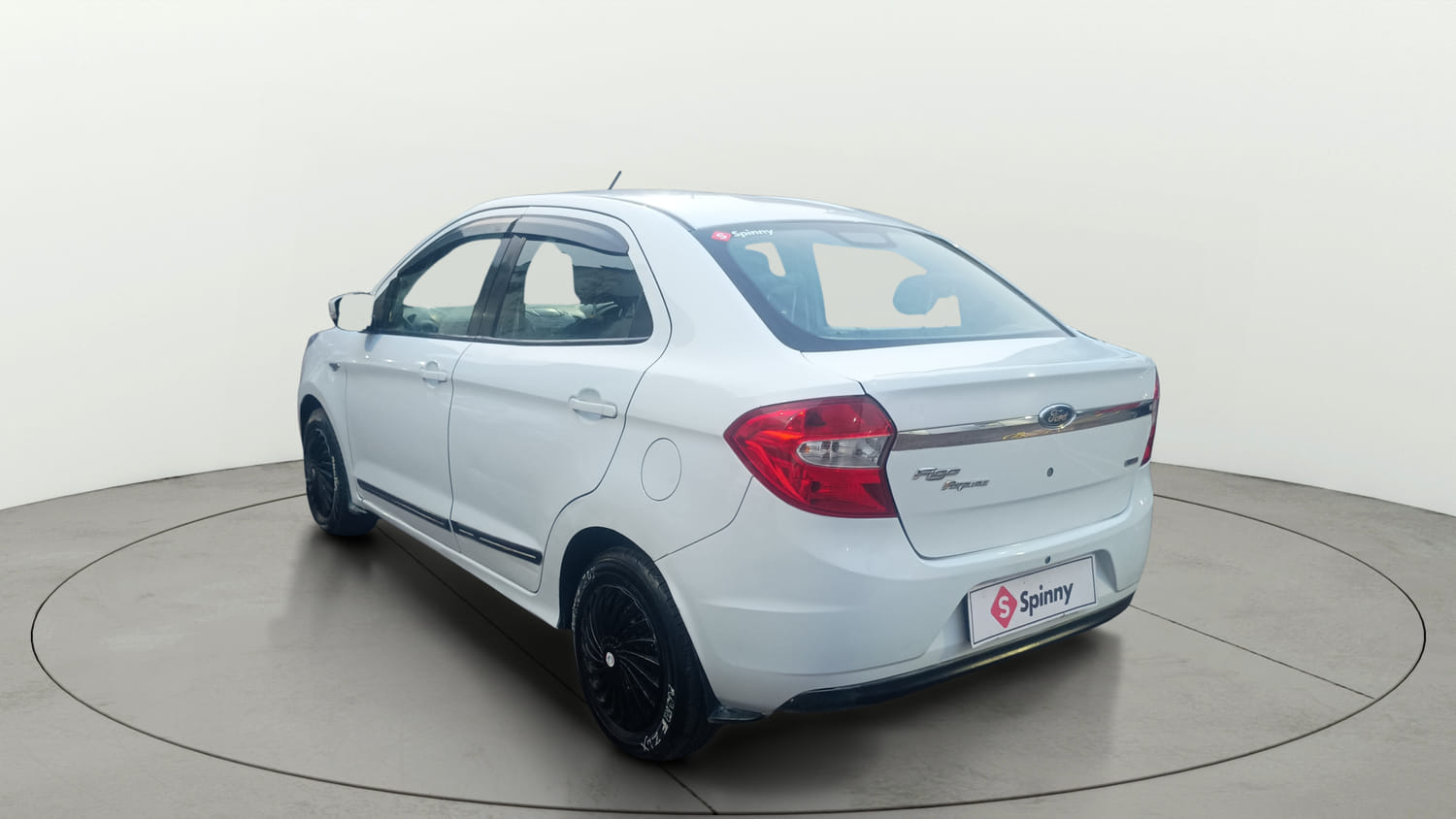 Used 2016 Ford Figo Aspire Trend 1.5 TDCi Diesel Manual exterior LEFT REAR CORNER VIEW