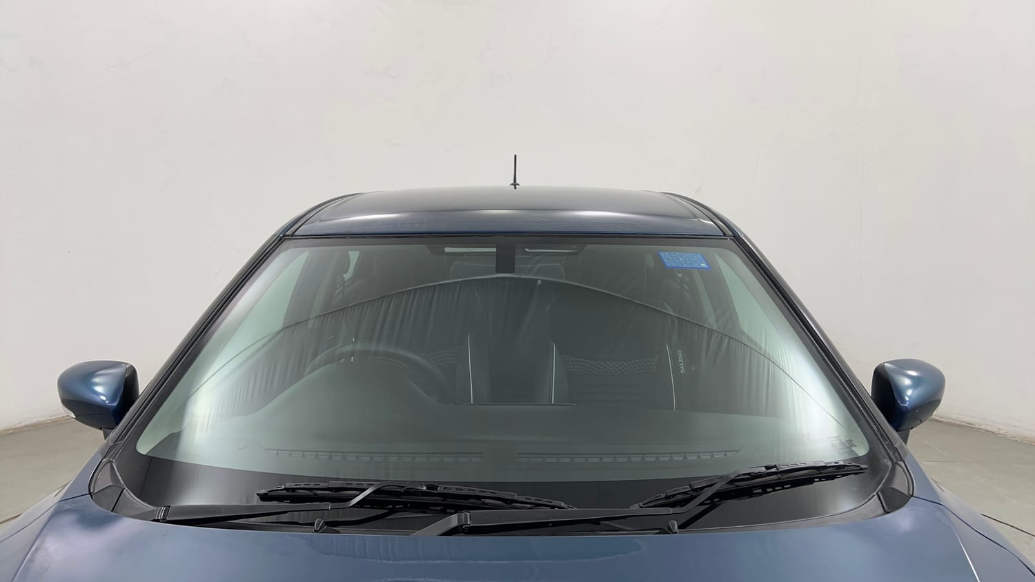 Used 2017 Maruti Suzuki Baleno Alpha 1.2 Petrol Manual exterior FRONT WINDSHIELD VIEW