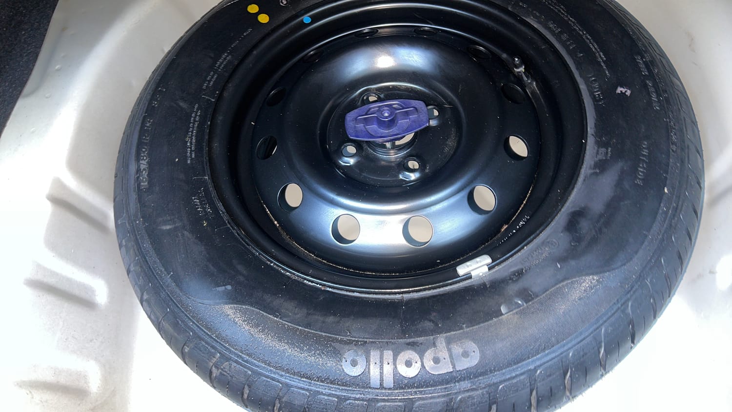 Used 2019 Maruti Suzuki Dzire VXi AMT Petrol Automatic tyres SPARE TYRE VIEW