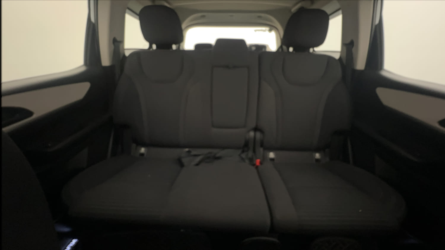 Used 2025 Mahindra XUV700 AX5 Petrol MT 7 STR Petrol Manual interior REAR SEAT CONDITION VIEW