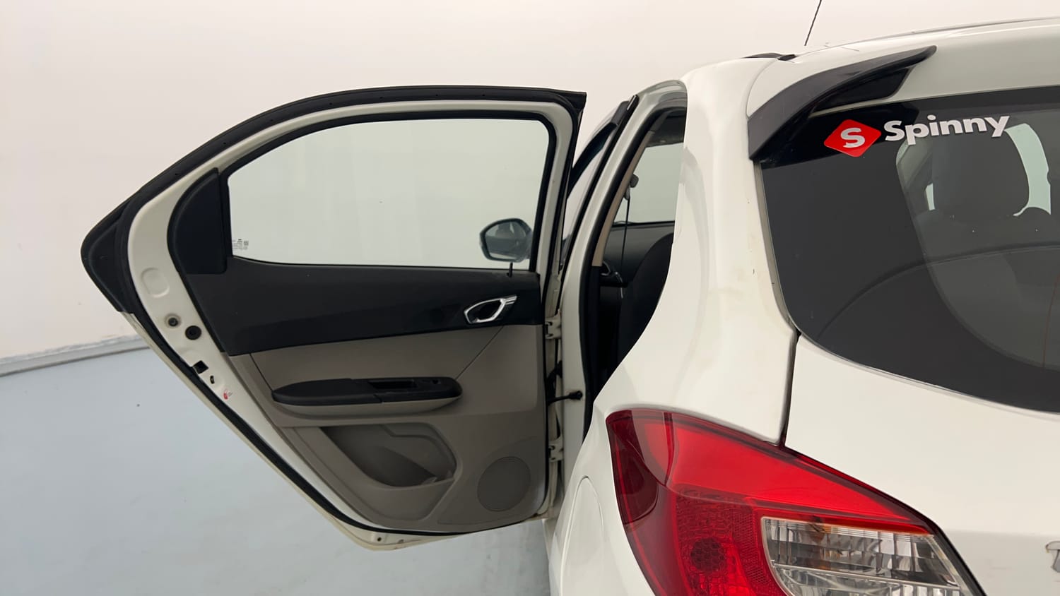 Used 2018 Tata Tiago Revotron XZ Plus Petrol Manual interior LEFT REAR DOOR OPEN VIEW
