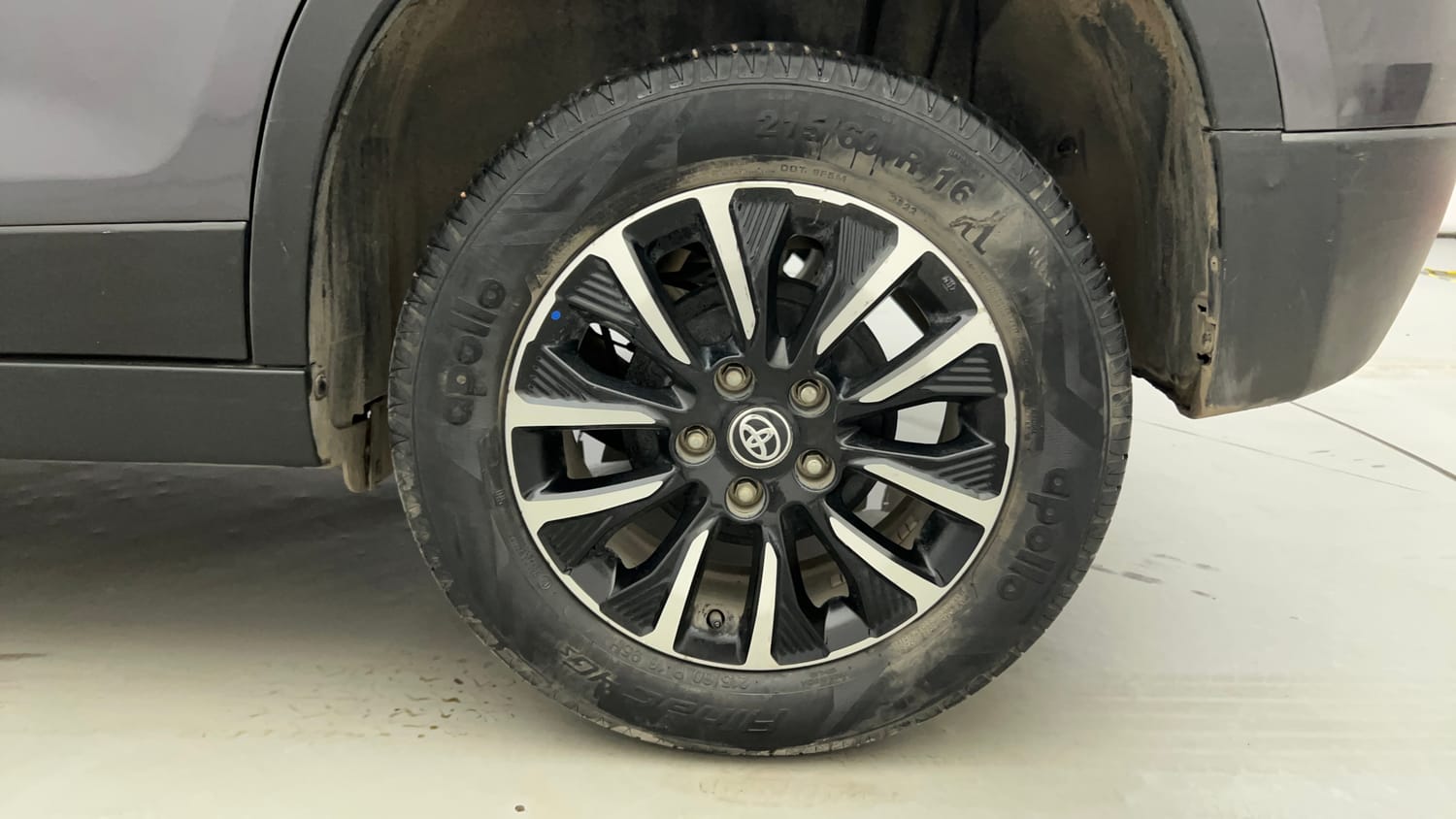 Used 2022 Toyota Urban Cruiser Premium Grade AT Petrol Automatic tyres LEFT REAR TYRE RIM VIEW