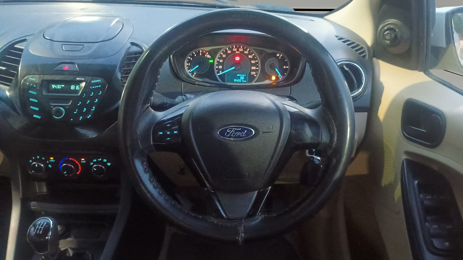 Used 2016 Ford Figo Aspire Trend 1.5 TDCi Diesel Manual interior STEERING VIEW
