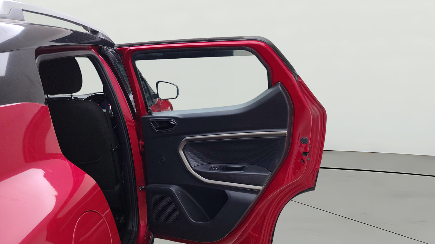 Used 2021 Renault Kiger RXZ Turbo CVT Dual Tone Petrol Automatic interior RIGHT REAR DOOR OPEN VIEW