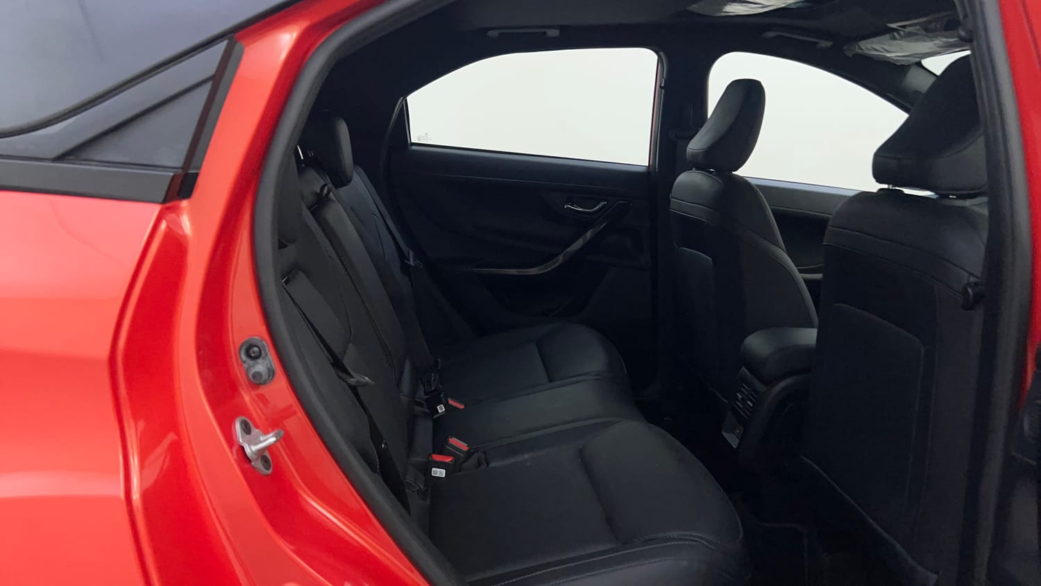 Used 2023 Tata Nexon Fearless Plus S 1.2 Revotron Petrol 7DCA DT Petrol Automatic interior RIGHT SIDE REAR DOOR CABIN VIEW