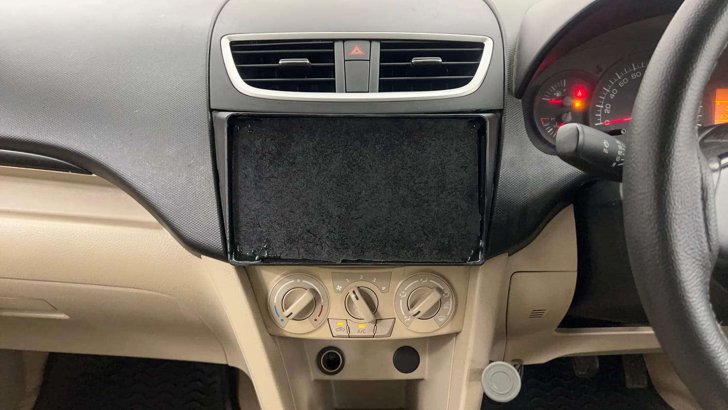 Used 2012 Maruti Suzuki Swift Dzire LXI Petrol Manual interior MUSIC SYSTEM & AC CONTROL VIEW