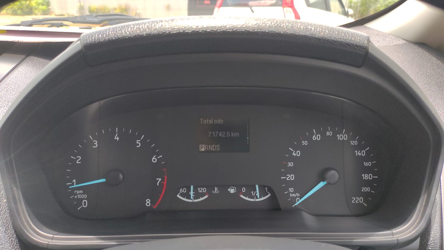 Used 2018 Ford EcoSport Titanium + 1.5L Ti-VCT AT Petrol Automatic interior CLUSTERMETER VIEW