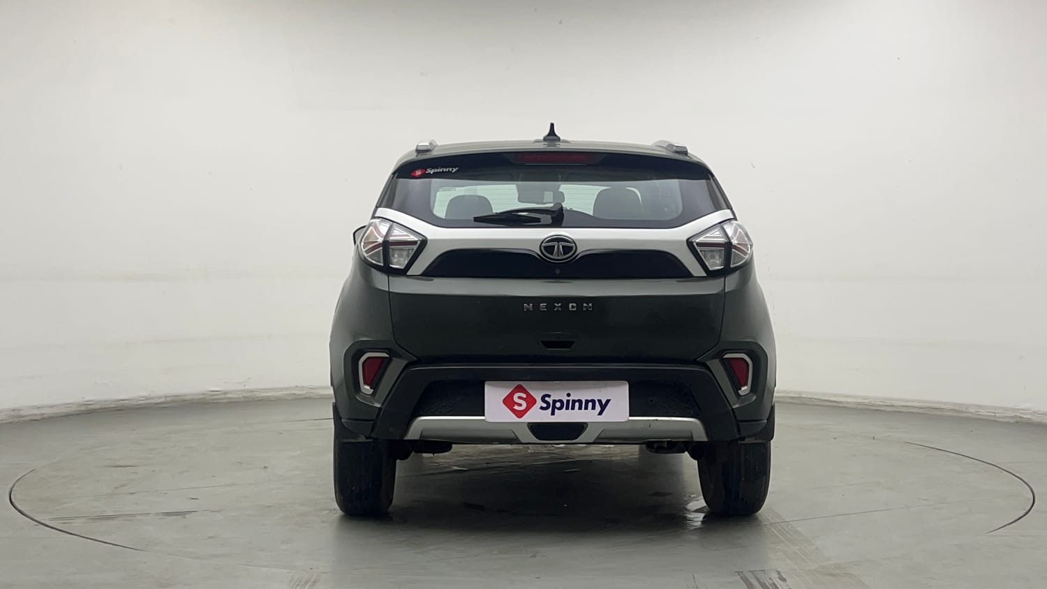 Used 2022 Tata Nexon XZA Plus (Premium) Diesel Diesel Automatic exterior BACK VIEW