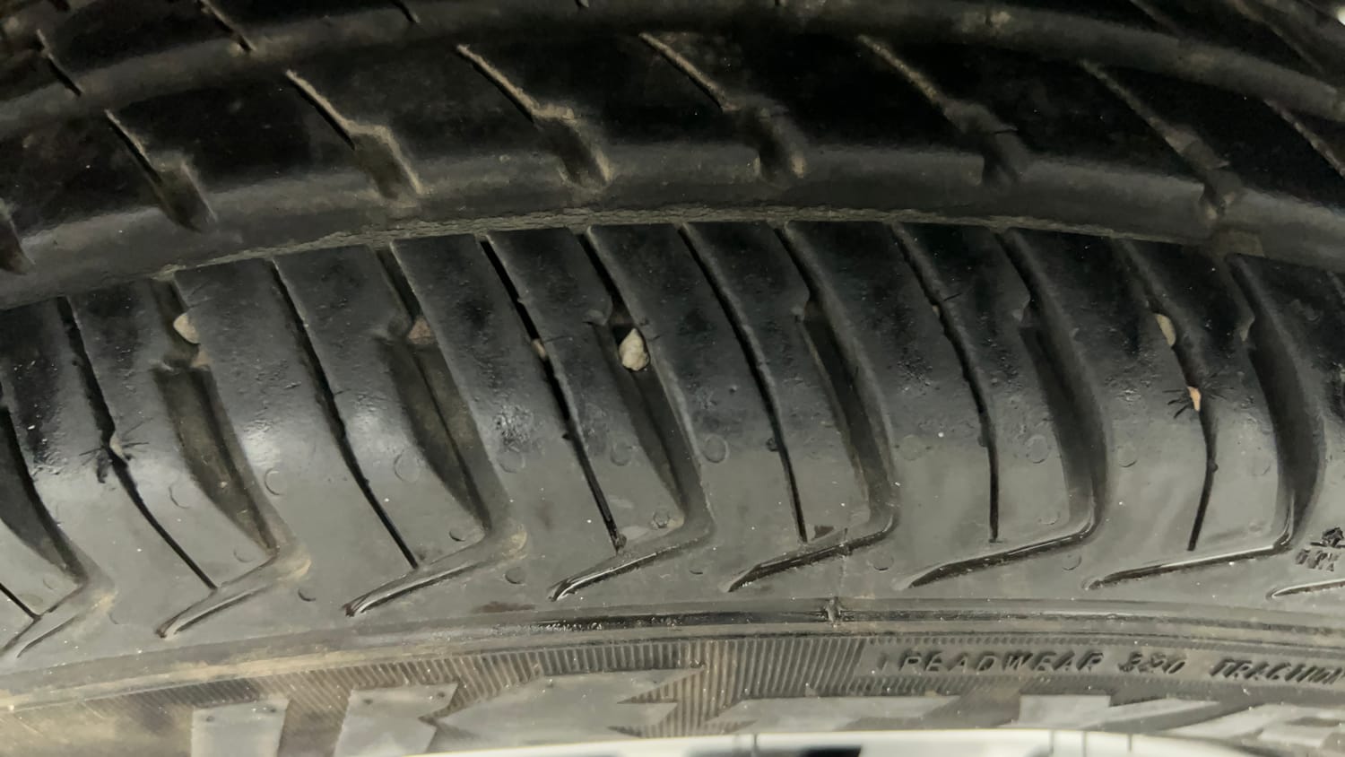 Used 2022 Maruti Suzuki Alto K10 VXi Plus Petrol Manual tyres LEFT REAR TYRE TREAD VIEW