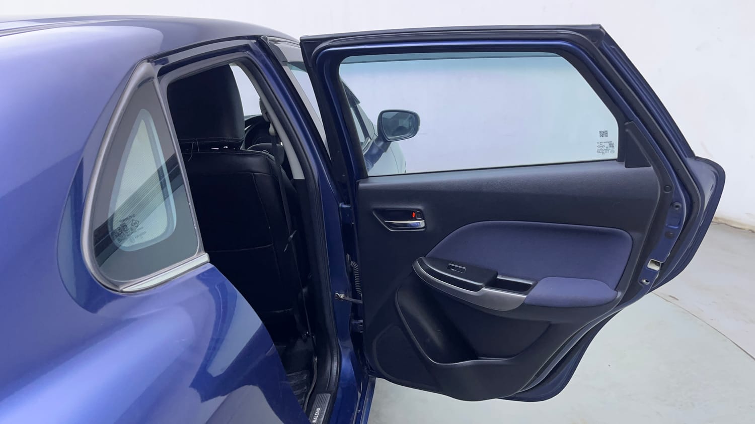 Used 2020 Maruti Suzuki Baleno Zeta Automatic Petrol Automatic interior RIGHT REAR DOOR OPEN VIEW