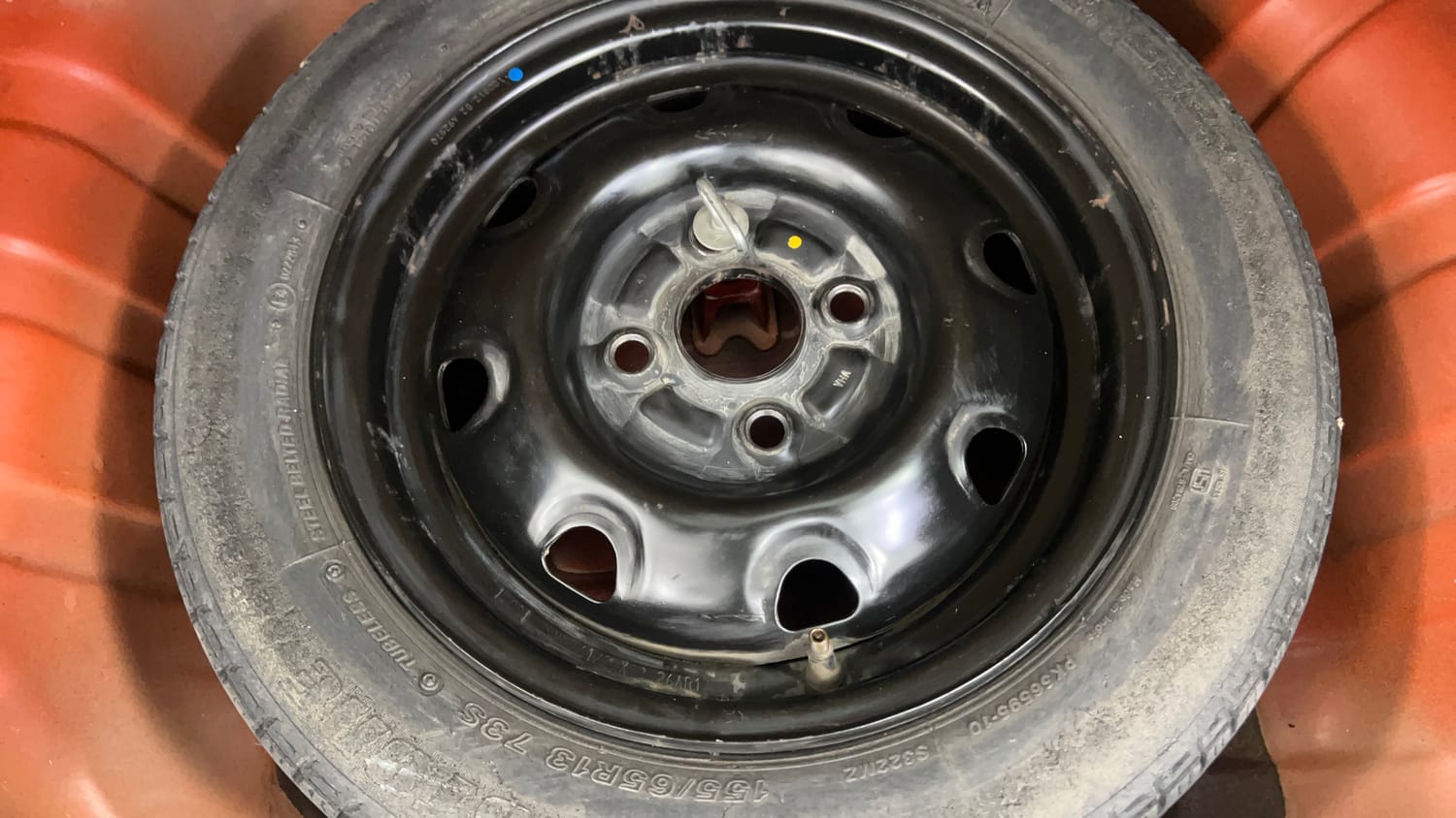 Used 2012 Maruti Suzuki Alto K10 VXi Petrol Manual tyres SPARE TYRE VIEW