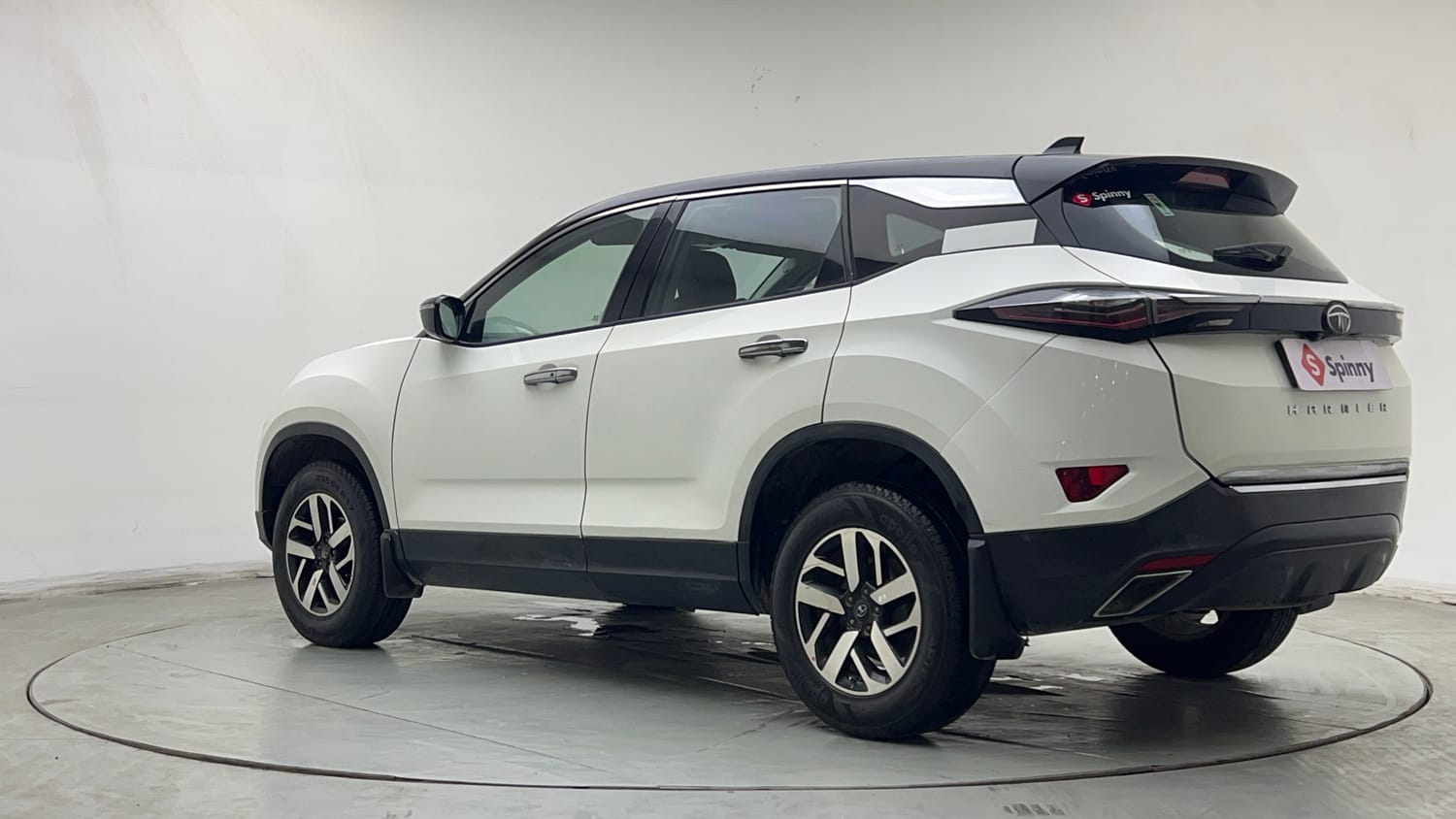 Used 2021 Tata Harrier XZA Plus Dual Tone Diesel Automatic exterior LEFT REAR CORNER VIEW