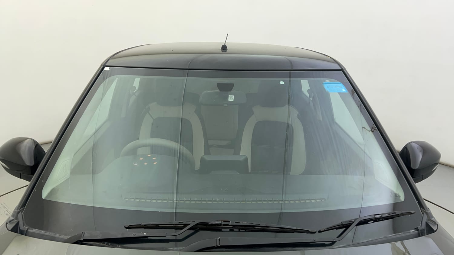 Used 2023 Tata Punch Camo Accomplished AMT Petrol Automatic exterior FRONT WINDSHIELD VIEW
