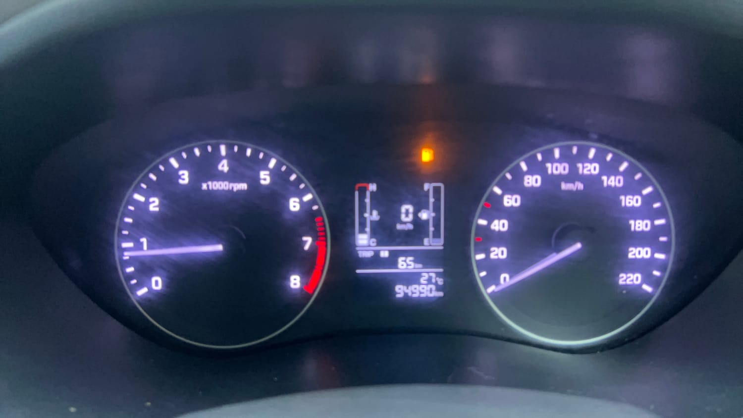 Used 2014 Hyundai Elite i20 Sportz 1.2 Petrol Manual interior CLUSTERMETER VIEW