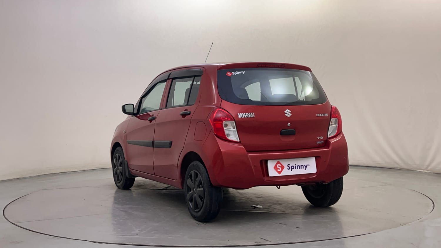 Used 2015 Maruti Suzuki Celerio VXi AMT Petrol Automatic exterior LEFT REAR CORNER VIEW