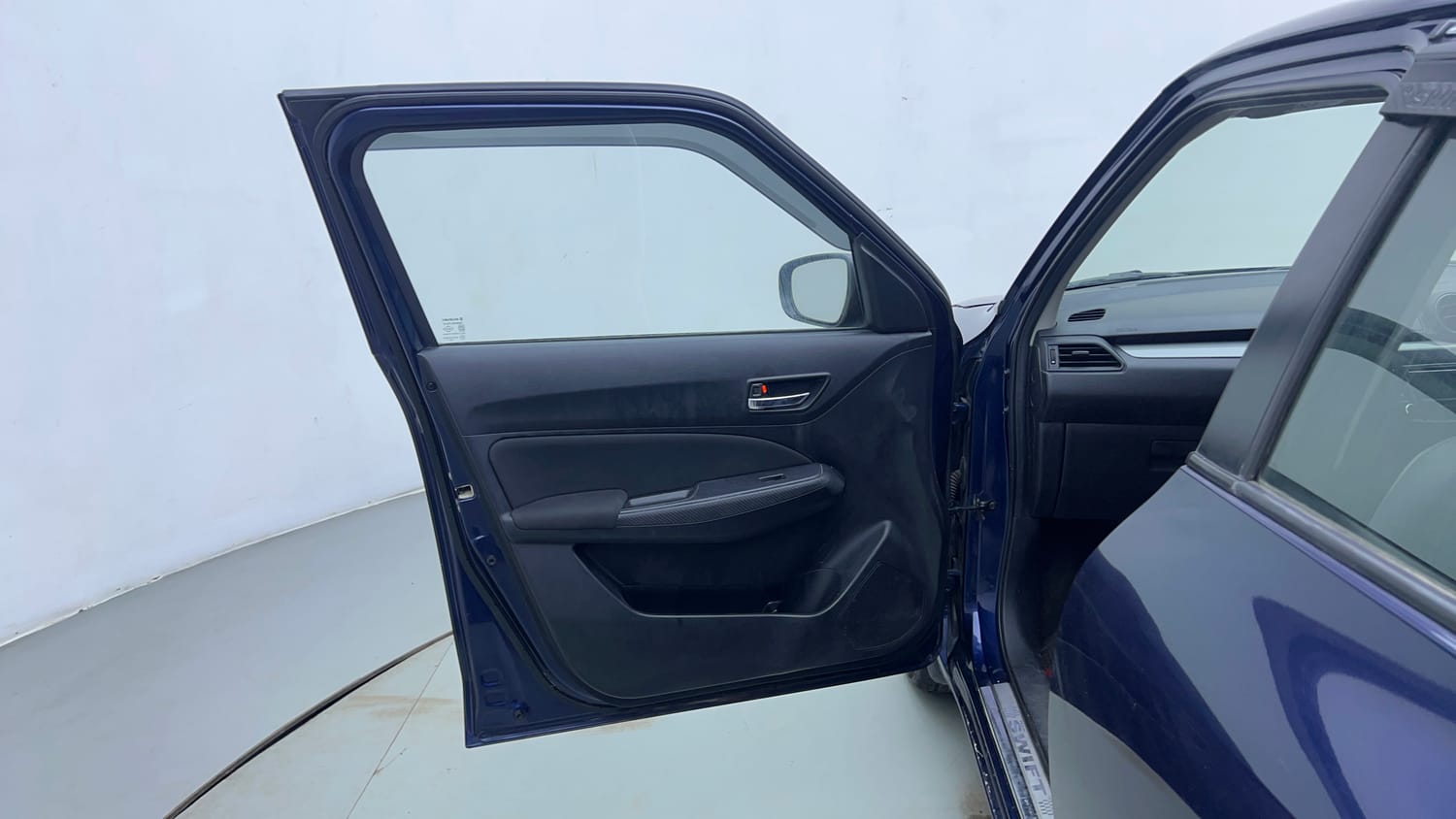 Used 2019 Maruti Suzuki Swift VXi AMT Petrol Automatic interior LEFT FRONT DOOR OPEN VIEW