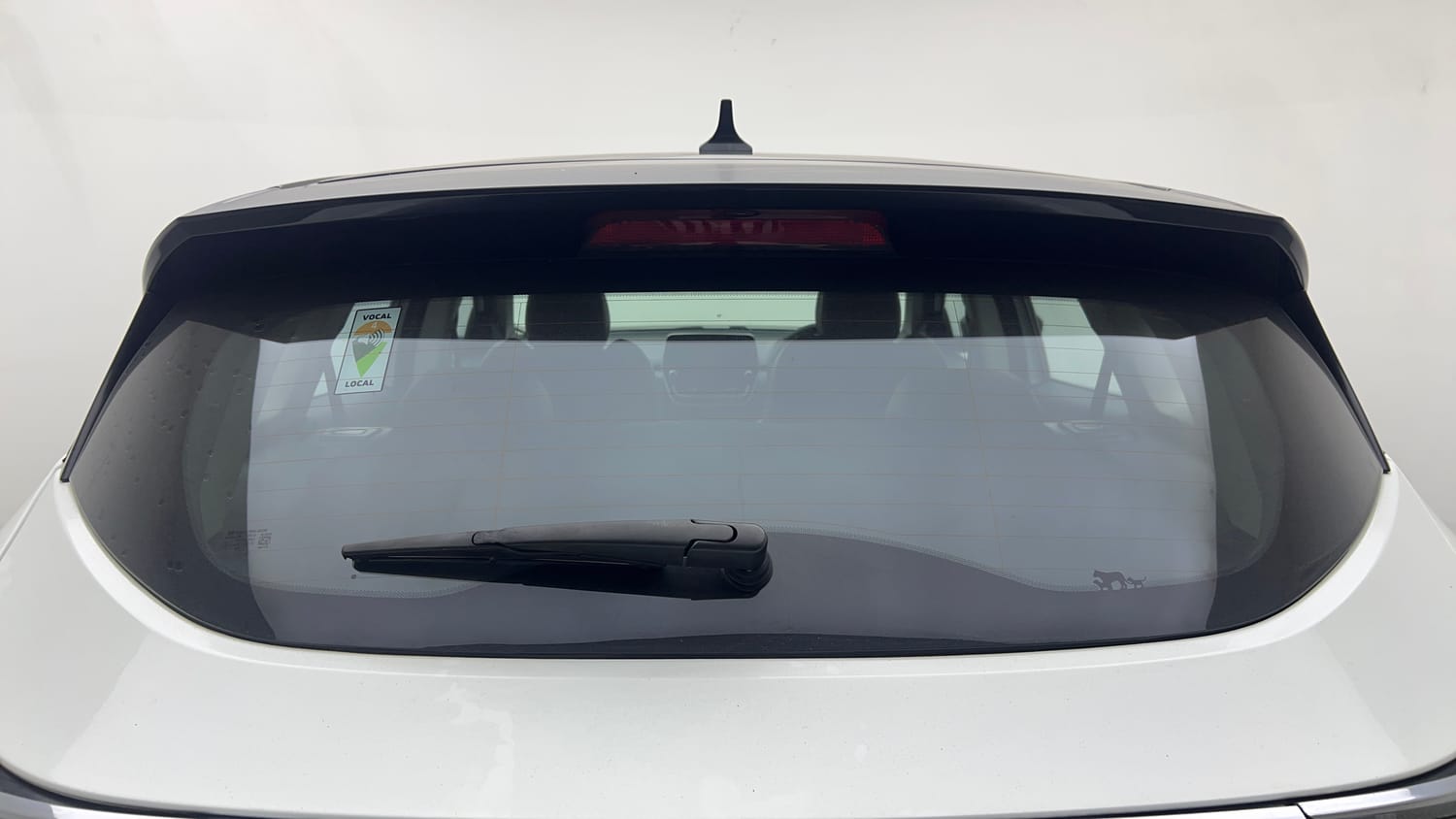 Used 2021 Tata Harrier XZA Plus Dual Tone Diesel Automatic exterior BACK WINDSHIELD VIEW