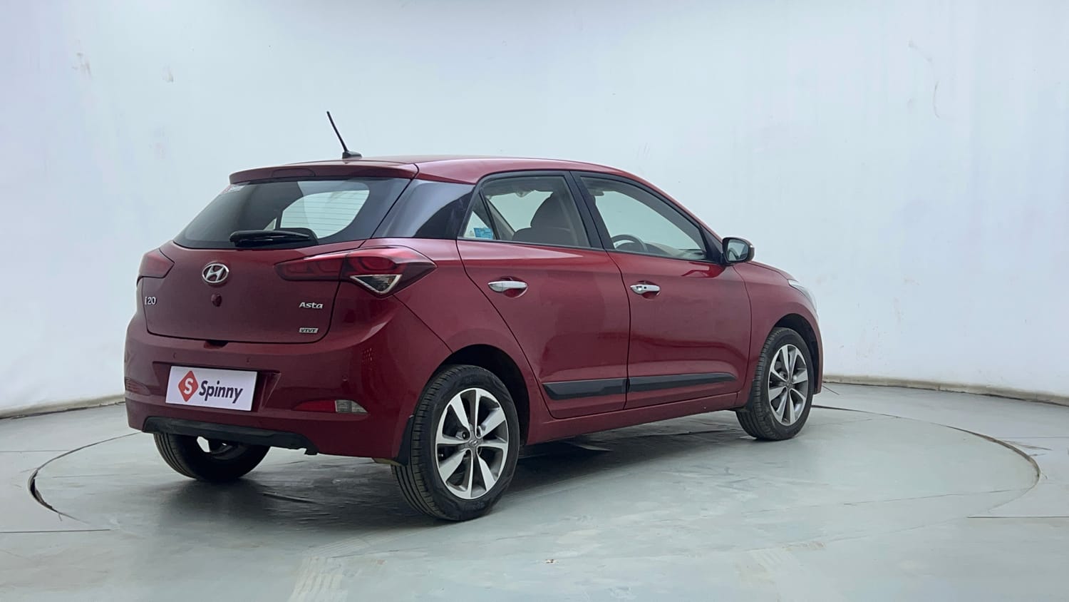 Used 2017 Hyundai Elite i20 Asta 1.2 Petrol Manual exterior RIGHT REAR CORNER VIEW