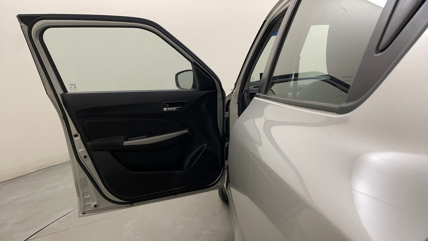 Used 2019 Maruti Suzuki Swift ZXi AMT Petrol Automatic interior LEFT FRONT DOOR OPEN VIEW