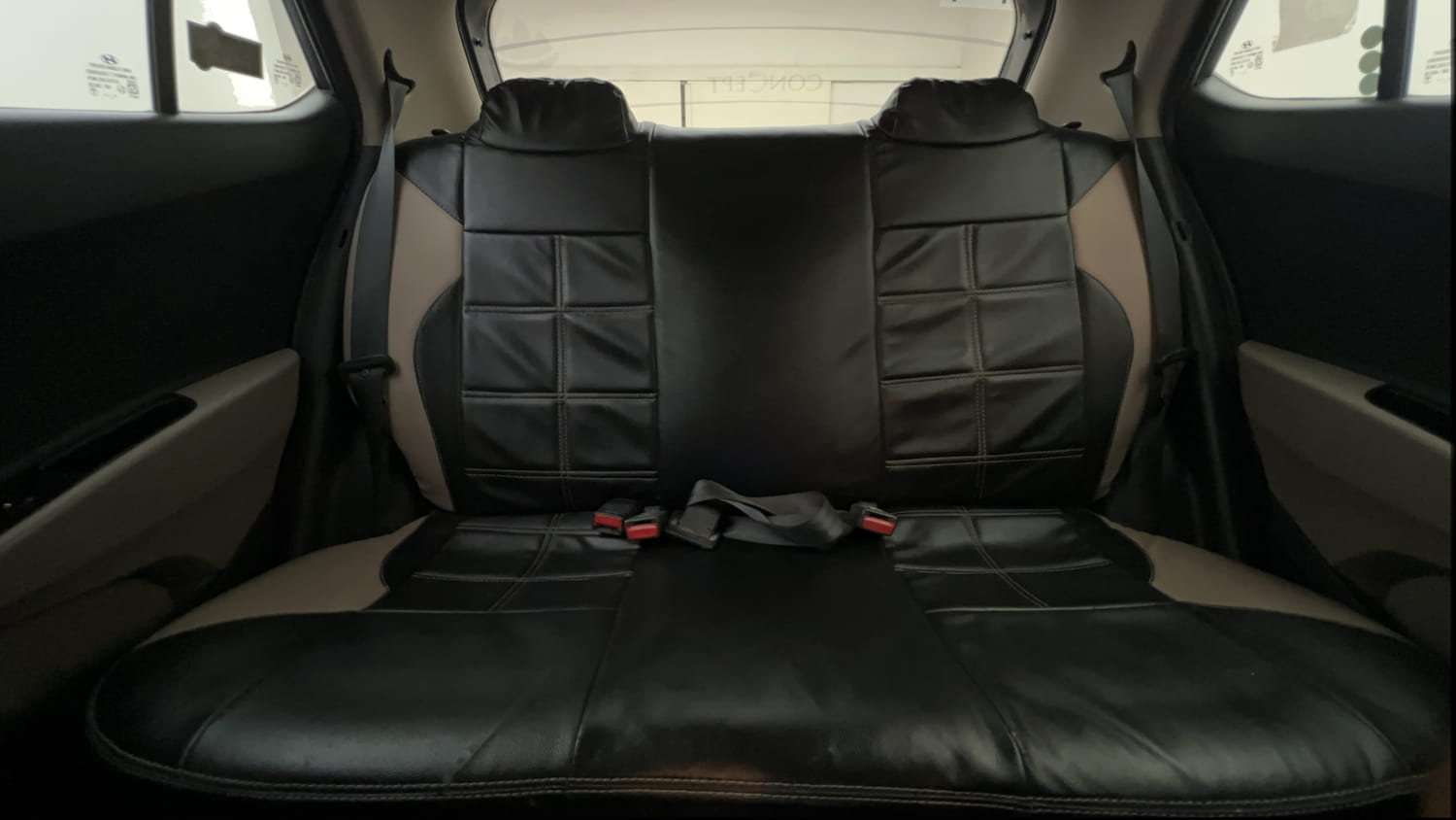 Used 2019 Hyundai Grand i10 Magna 1.2 Kappa VTVT Petrol Manual interior REAR SEAT CONDITION VIEW