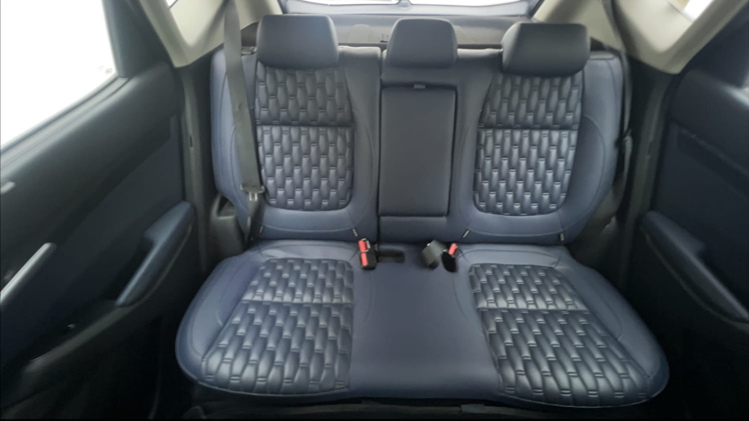 Used 2022 Kia Seltos X Line 1.5 Diesel AT Diesel Automatic interior REAR SEAT CONDITION VIEW