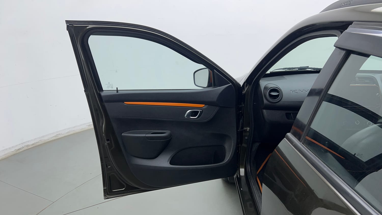 Used 2020 Renault Kwid CLIMBER 1.0 Petrol Manual interior LEFT FRONT DOOR OPEN VIEW