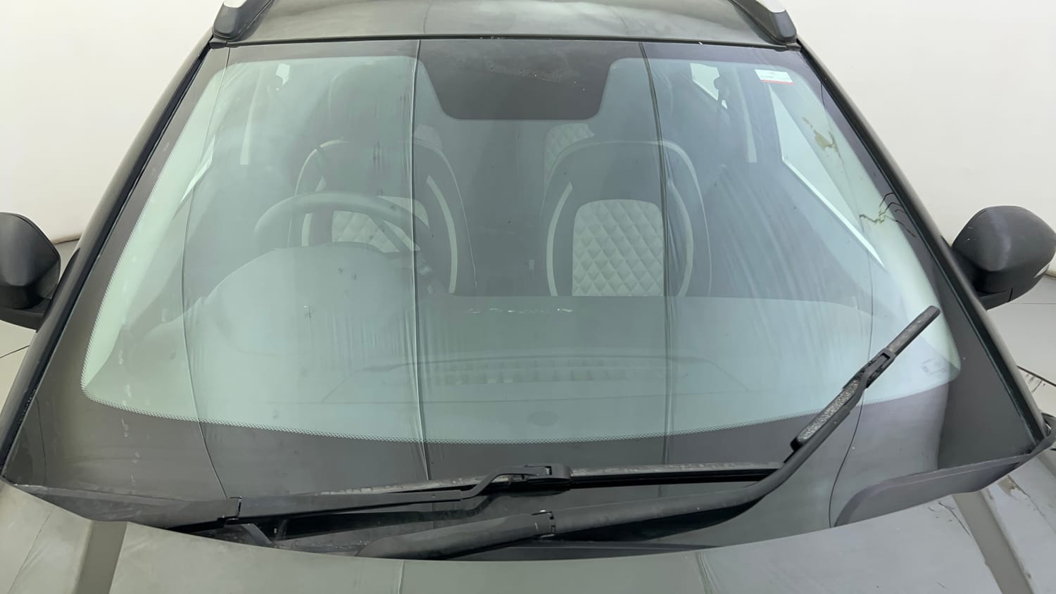 Used 2021 Tata Nexon XM Petrol Manual exterior FRONT WINDSHIELD VIEW