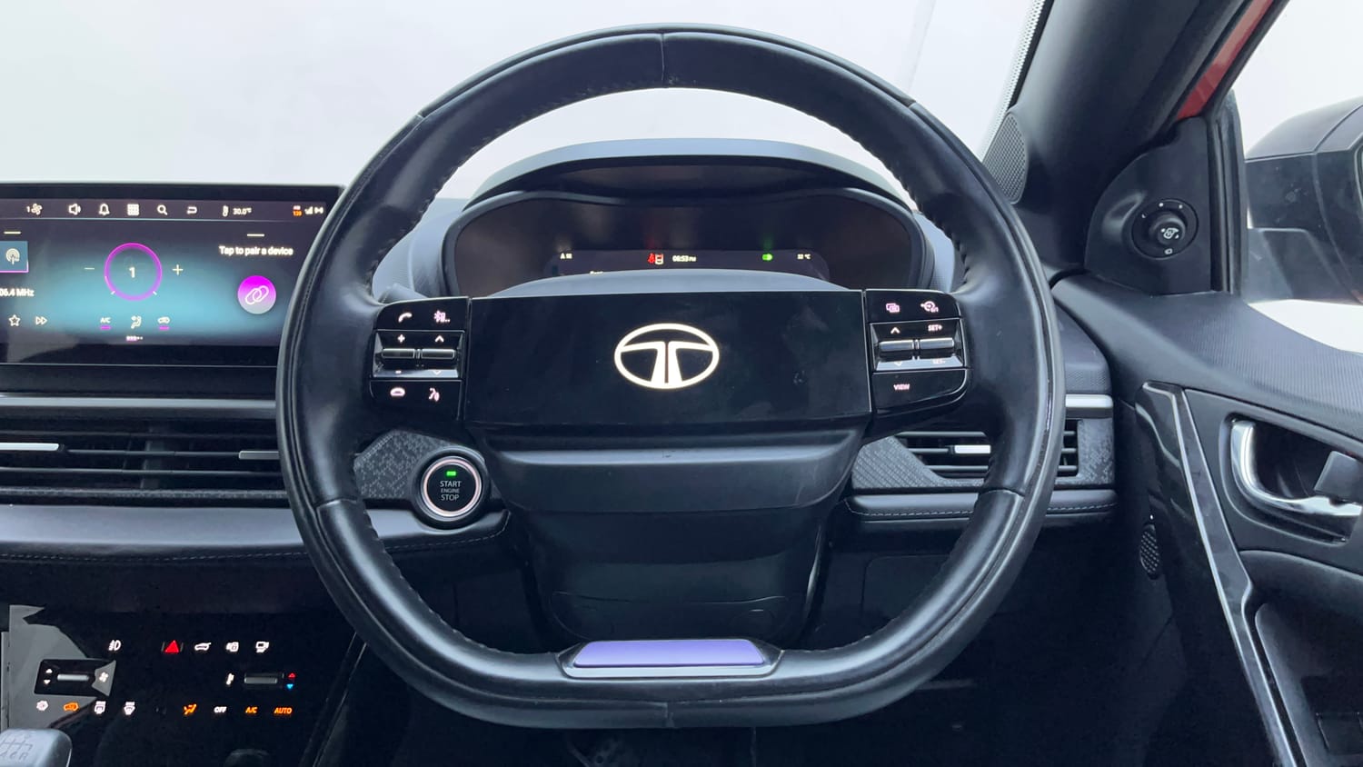 Used 2024 Tata Nexon Fearless Plus S 1.2 Revotron Petrol 6MT DT Petrol Manual interior STEERING VIEW