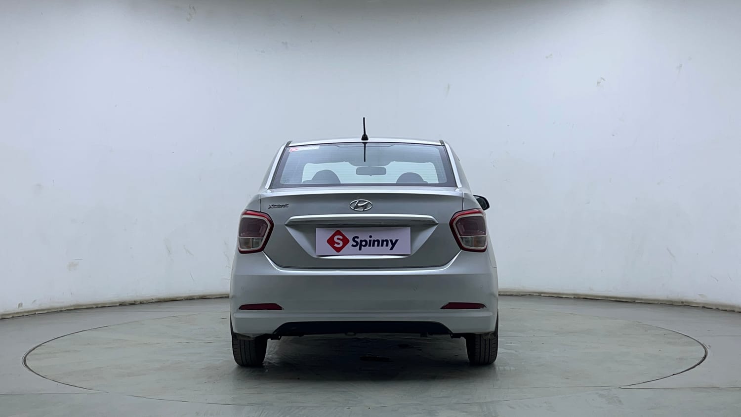 Used 2015 Hyundai Xcent S 1.2 (O) Petrol Manual exterior BACK VIEW