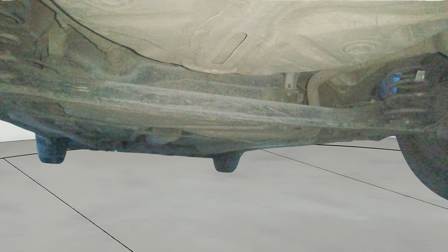 Used 2018 Maruti Suzuki Dzire VDi AMT Diesel Automatic extra REAR RIGHT UNDERBODY VIEW