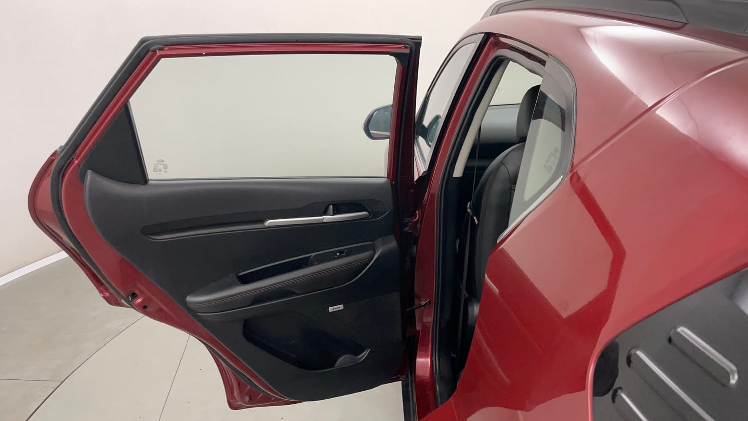 Used 2020 Kia Sonet GTX Plus 1.0 DCT Petrol Automatic interior LEFT REAR DOOR OPEN VIEW