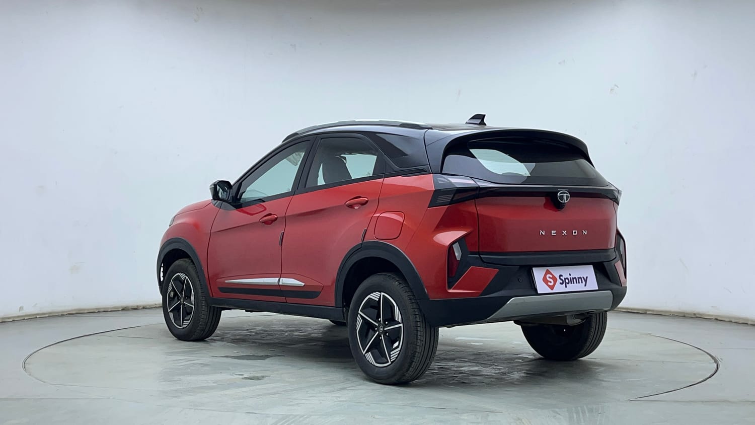 Used 2024 Tata Nexon Fearless Plus S 1.2 Revotron Petrol 6MT DT Petrol Manual exterior LEFT REAR CORNER VIEW