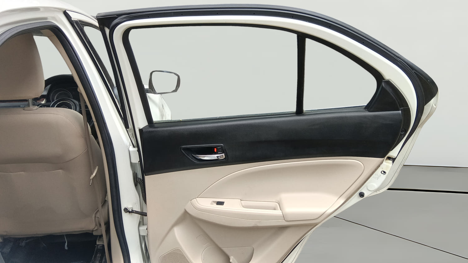 Used 2018 Maruti Suzuki Dzire VDi AMT Diesel Automatic interior RIGHT REAR DOOR OPEN VIEW