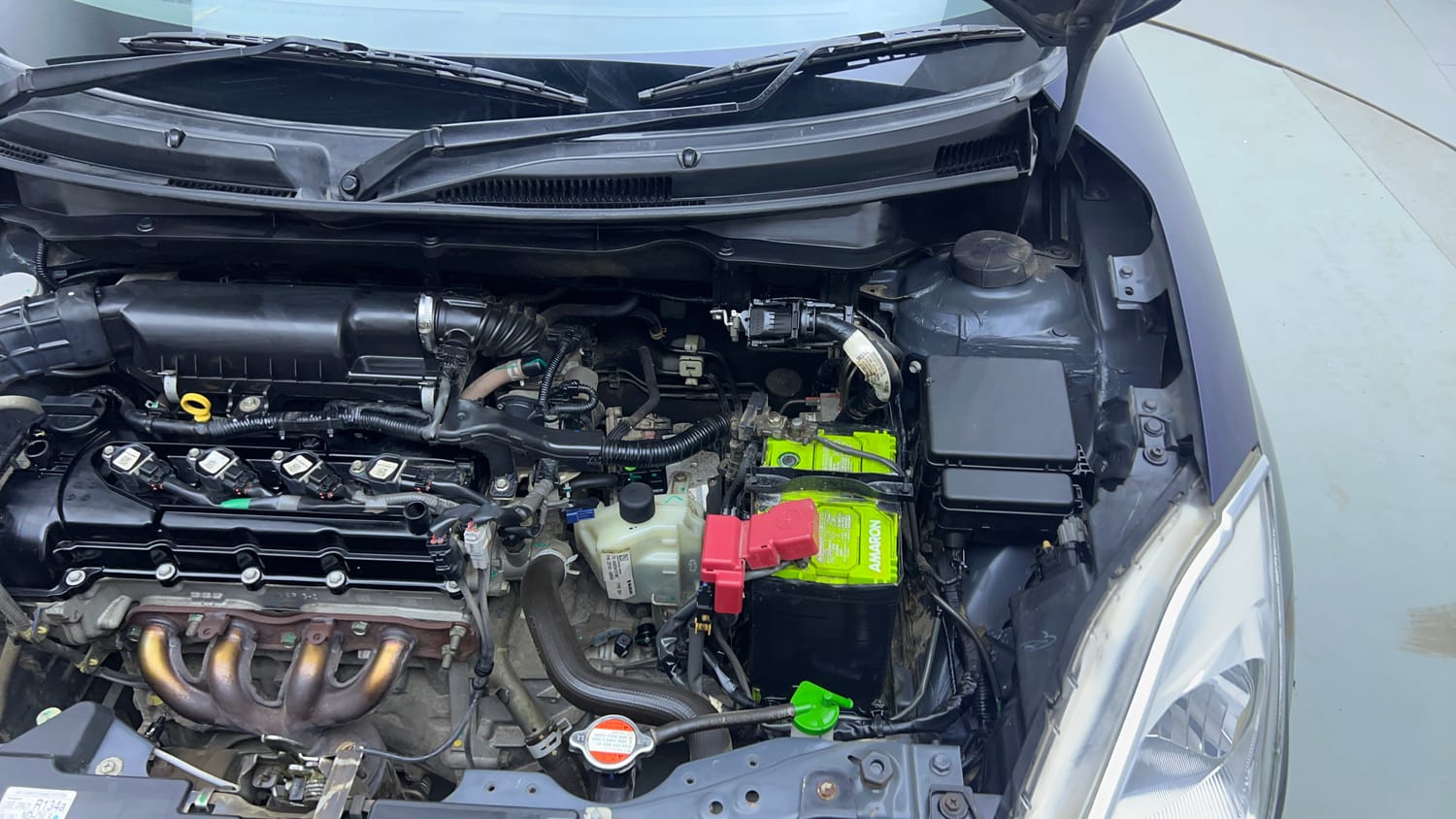 Used 2019 Maruti Suzuki Swift VXi AMT Petrol Automatic engine ENGINE LEFT SIDE VIEW