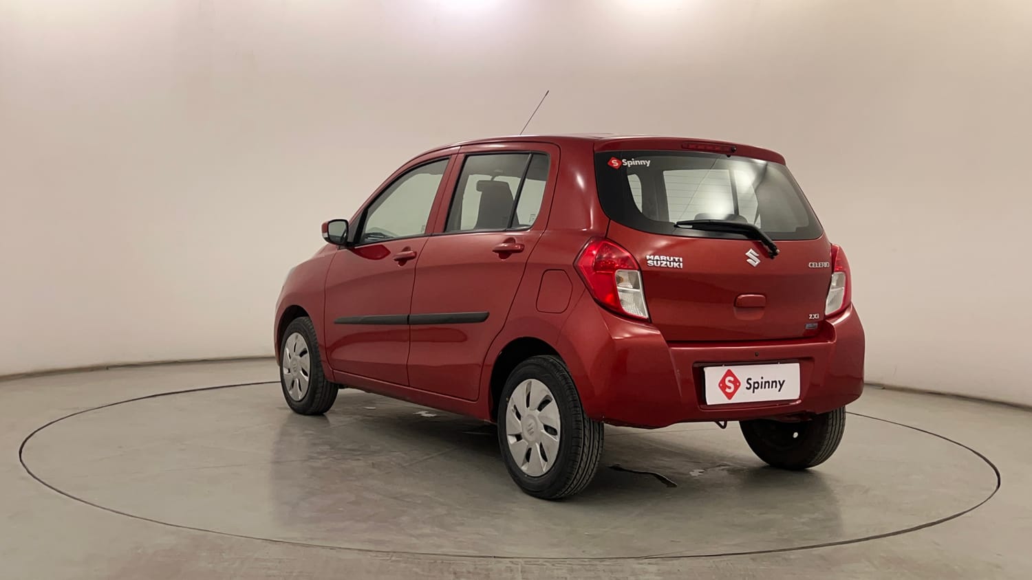 Used 2016 Maruti Suzuki Celerio ZXi AMT Petrol Automatic exterior LEFT REAR CORNER VIEW