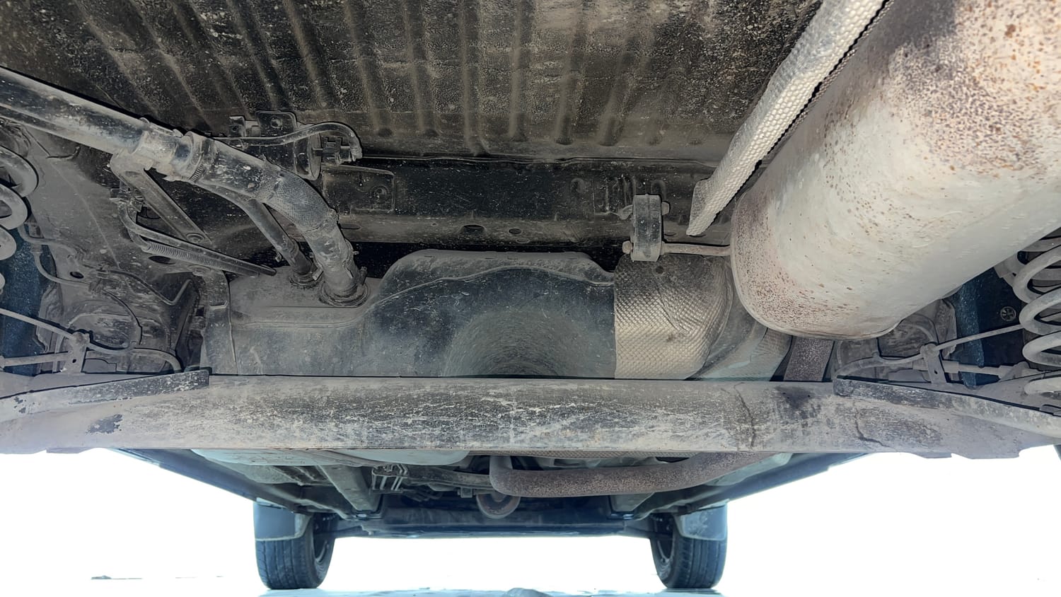 Used 2017 Ford EcoSport Trend+ 1.0L EcoBoost Petrol Manual extra REAR UNDERBODY VIEW (TAKEN FROM REAR)